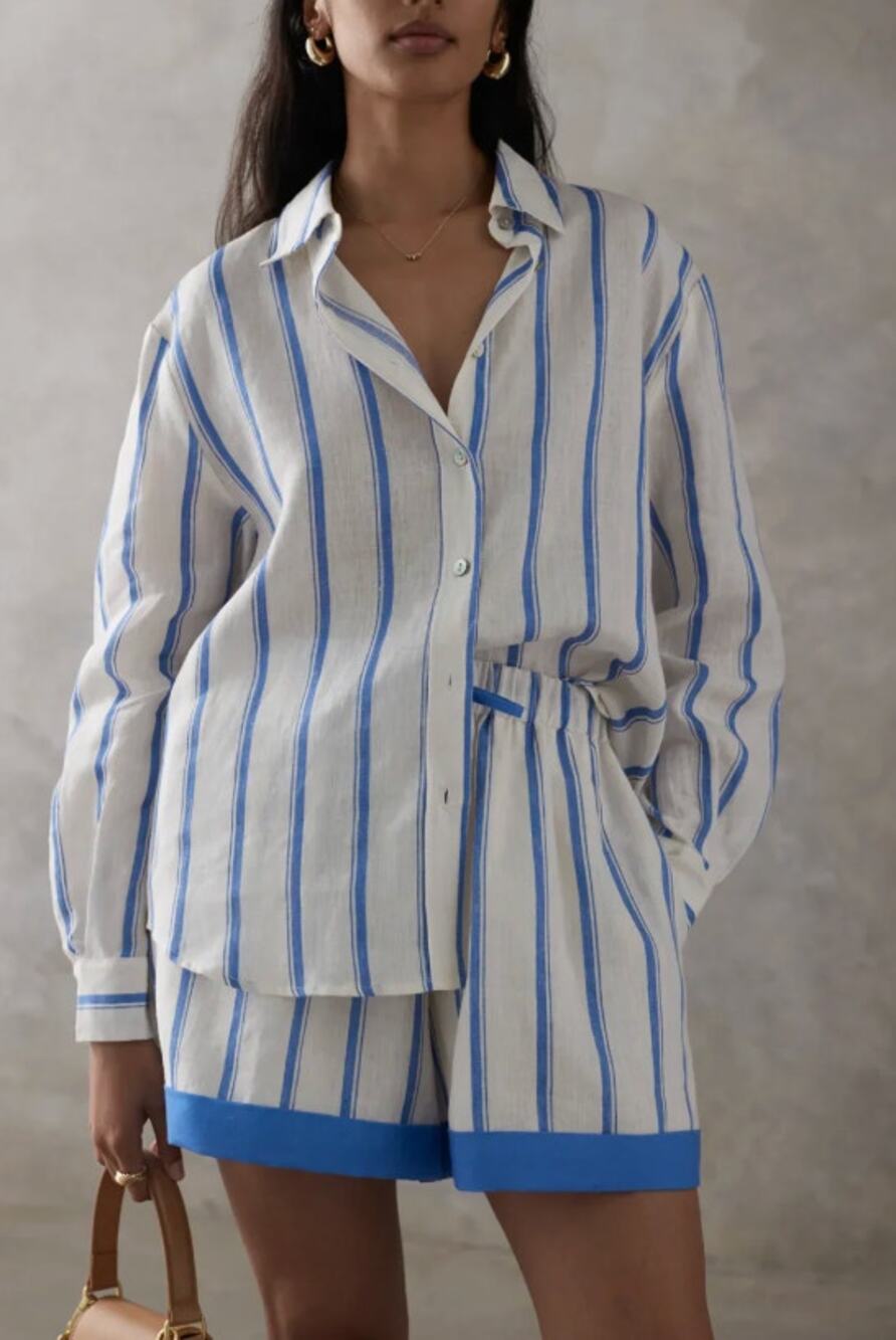 Sancia Salma Shirt in Riviera Stripe size S small